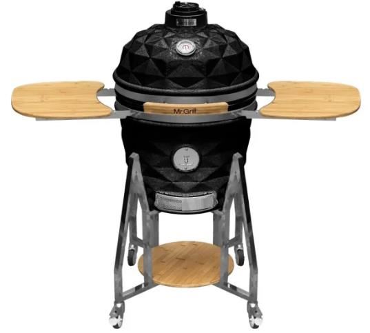 Kamado Mr. Grill 22″ Pulgadas Diamante Negro